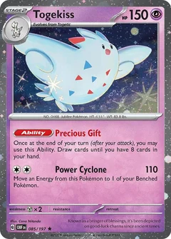Togekiss - 085/197 (Cosmos Holo)
