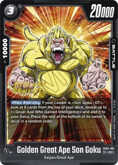 Golden Great Ape Son Goku