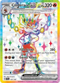 Cinderace ex - 157/142