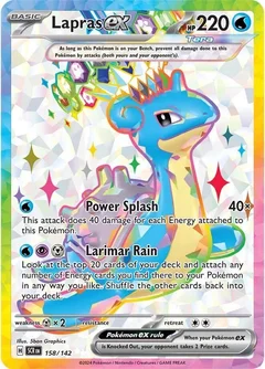 Lapras ex - 158/142
