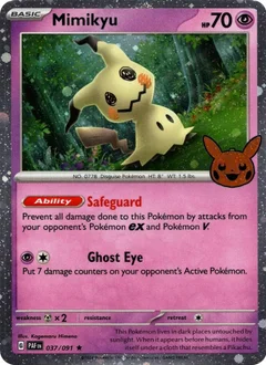 Mimikyu - 037/091 (Cosmos Holo)