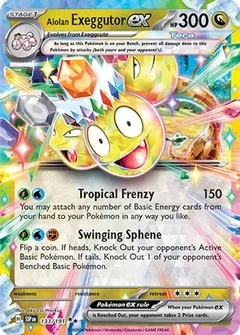 Alolan Exeggutor ex - 133/191