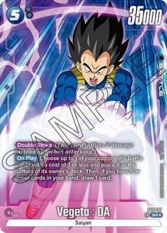 Vegeta : DA (Bonus Pack Alternate Art)