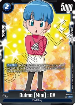 Bulma (Mini) : DA (Bonus Pack Alternate Art)