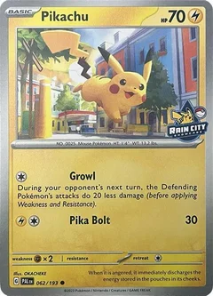 Pikachu (Rain City Showcase)