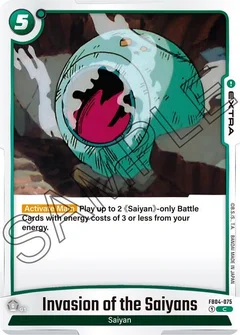 Invasion of the Saiyans