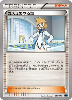 Misty's Determination