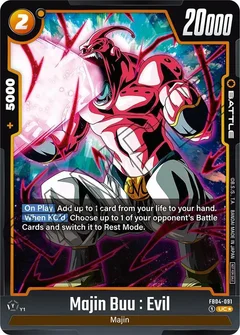 Majin Buu : Evil - FB04-091 (Tournament Pack 05)