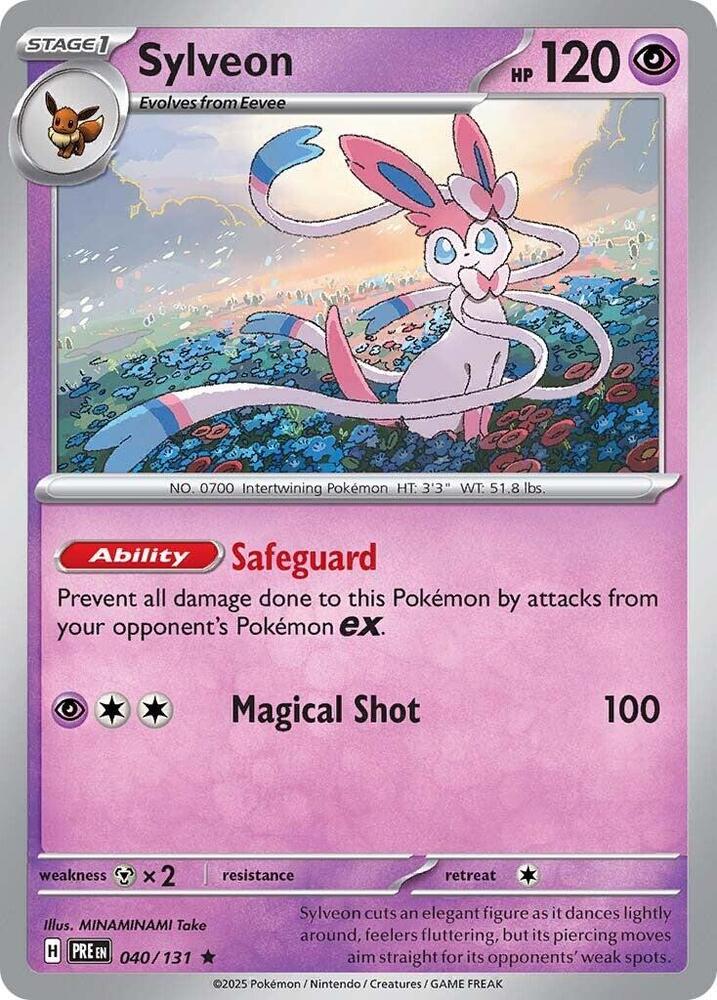 Sylveon · SV: Prismatic Evolutions · 040/131 · Holofoil