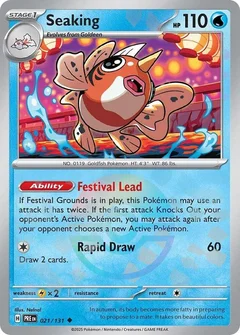 Seaking (Poke Ball Pattern)