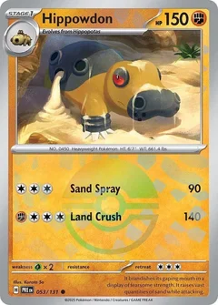 Hippowdon (Poke Ball Pattern)