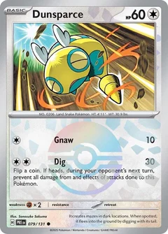 Dunsparce (Poke Ball Pattern)