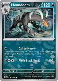 Houndoom (Master Ball Pattern)