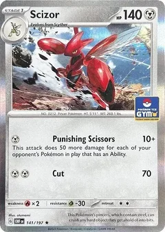 Scizor - 141/197 (Pokemon Gym Promo)