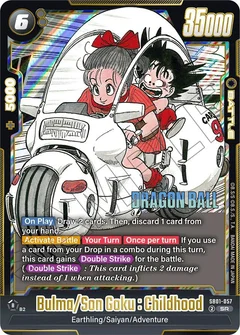 Bulma/Son Goku : Childhood