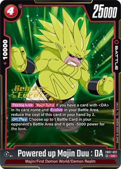 Powered up Majin Duu : DA