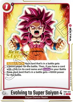 Evolving to Super Saiyan 4