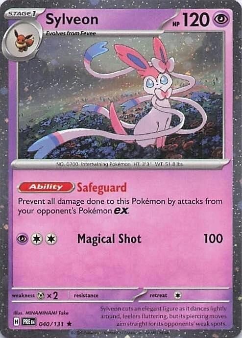 Sylveon - 040/131 (Cosmos Holo) · Miscellaneous Cards & Products · 040/131 · English