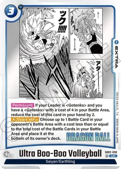 Ultra Boo-Boo Volleyball