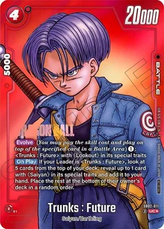 Trunks : Future - SB02-011 (Limited Pack MANGA Version 02)
