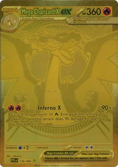 Mega Charizard X ex - 130/094