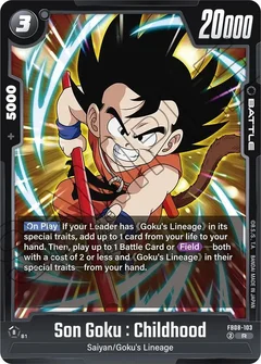 Son Goku : Childhood