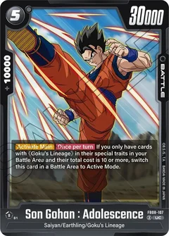 Son Gohan : Adolescence - FB08-107