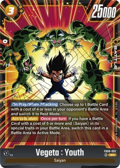 Vegeta : Youth
