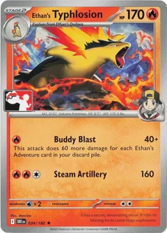 Ethan's Typhlosion - 034/182