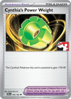 Cynthia's Power Weight - 162/182