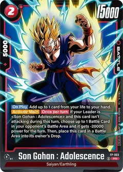 Son Gohan : Adolescence (Tournament Pack 09)