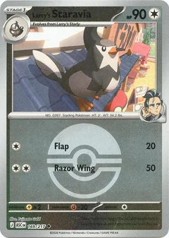 Larry's Staravia (Poke Ball)