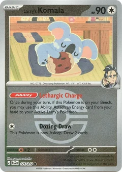 Larry's Komala (Poke Ball)