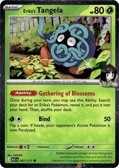 Erika's Tangela - 007/217 (Cosmos Holo)