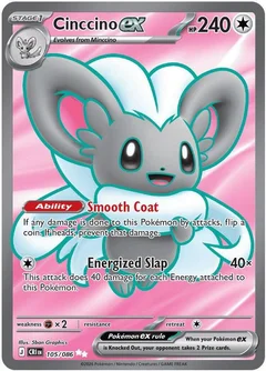 Cinccino ex - 105/086