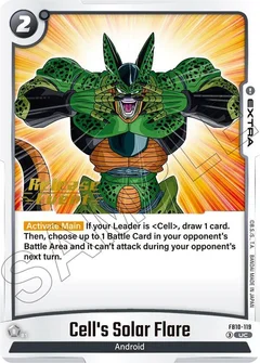 Cell's Solar Flare