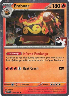 Emboar - 013/086 (Cosmos Holo)