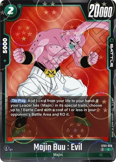 Majin Buu : Evil - ST01-029 (Dragon Ball Pattern)