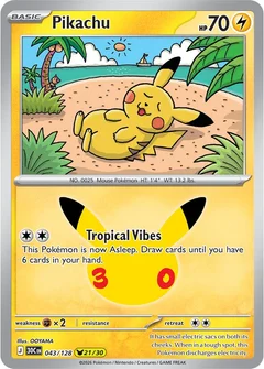 Pikachu - 043/128