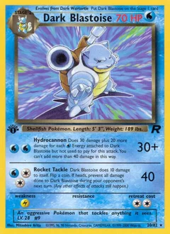 Dark Blastoise (20)