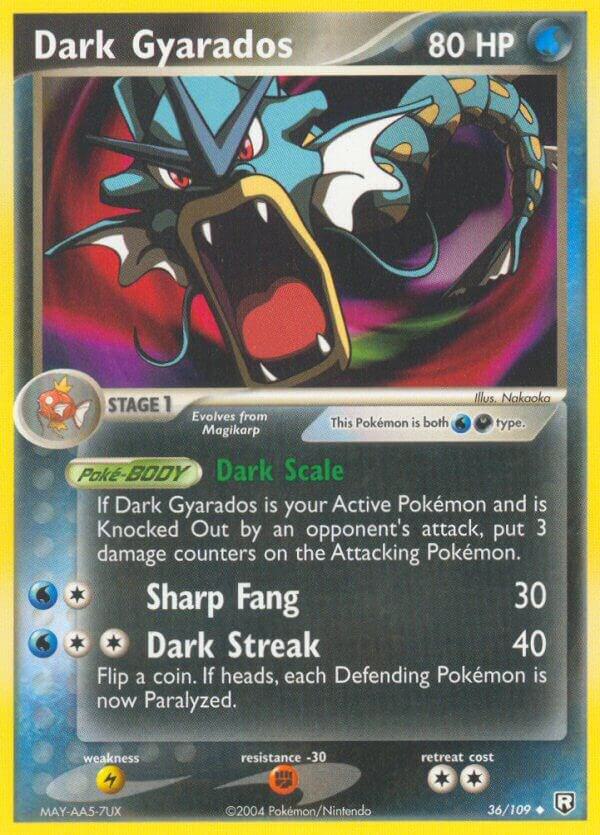 Dark Gyarados · EX Team Rocket Returns · 36/109 · English