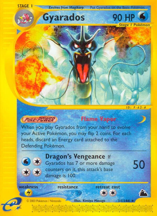 Gyarados (11) · Skyridge · 011/144 · English
