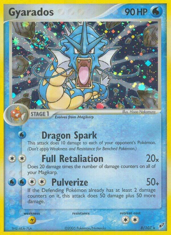 Gyarados · EX Deoxys · 8/107 · English