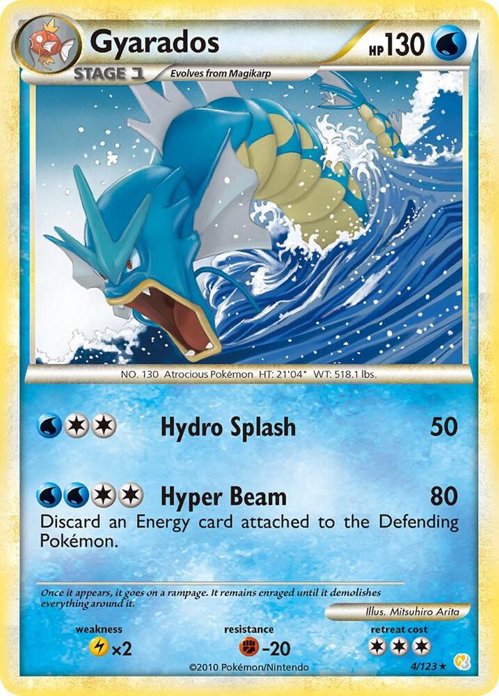 Gyarados · HeartGold SoulSilver · 4/123 · English
