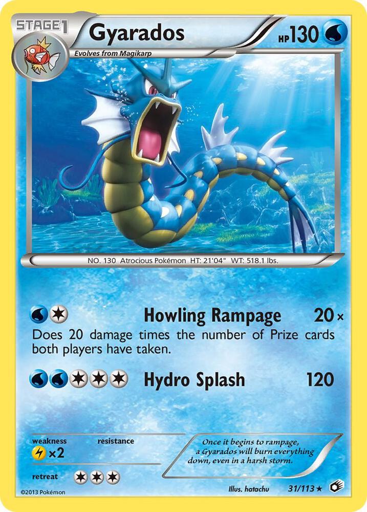 Gyarados · Legendary Treasures · 31/113 · English