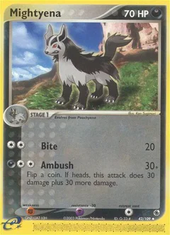 Mightyena - 42/109