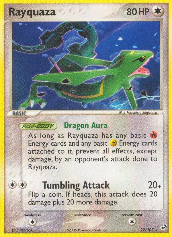 Rayquaza · EX Deoxys · 22/107 · Normal