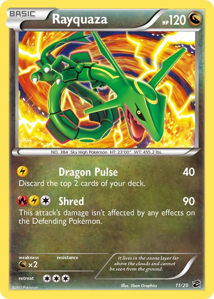 Rayquaza · Dragon Vault · 11/20 · Holofoil