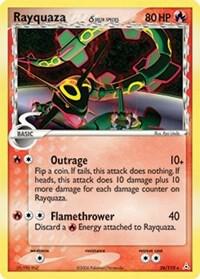 Rayquaza - 026/110 (Delta Species) · EX Holon Phantoms · 26/110 · Normal