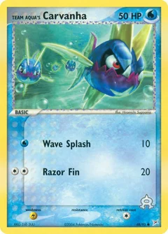Team Aqua's Carvanha - 48/95